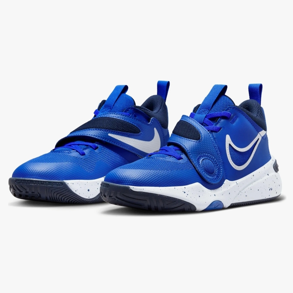 Nike Kids Royal Blue and White Sneakers